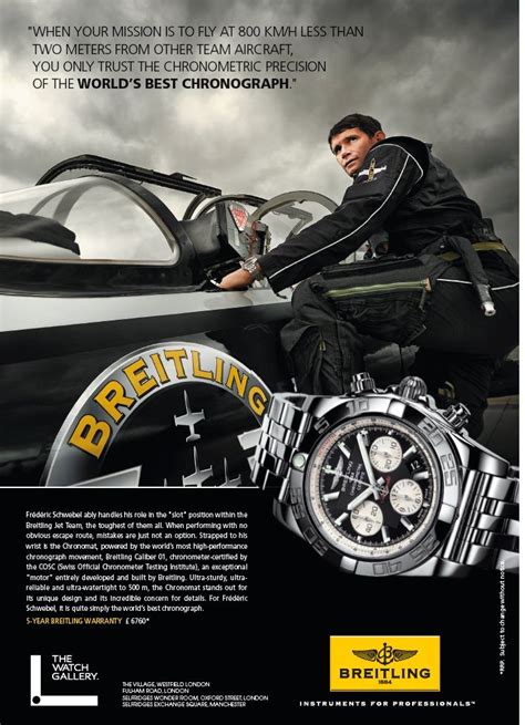 breitling watch ad|Breitling ad discount.